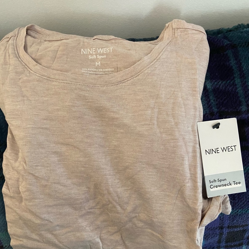 Nine West Beige Tee Shirt